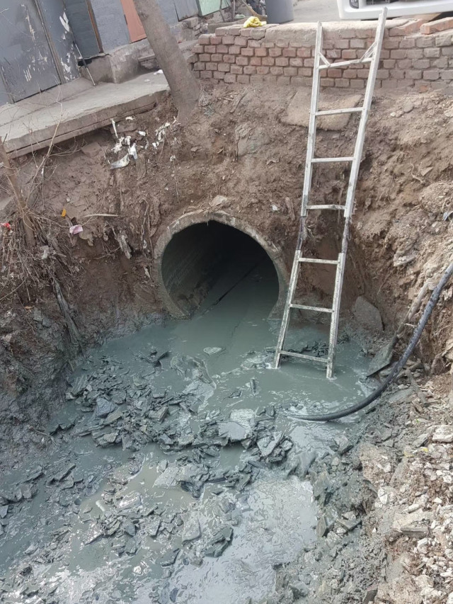 运粮湖管理区管道清洗