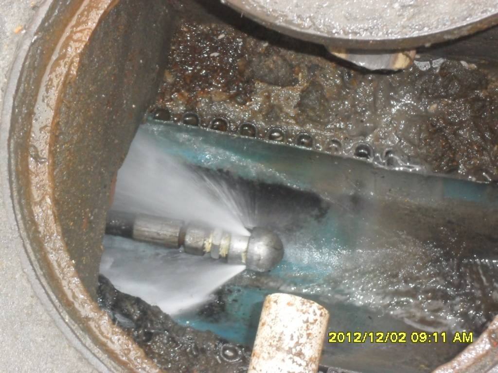 运粮湖管理区污水管道高压清洗