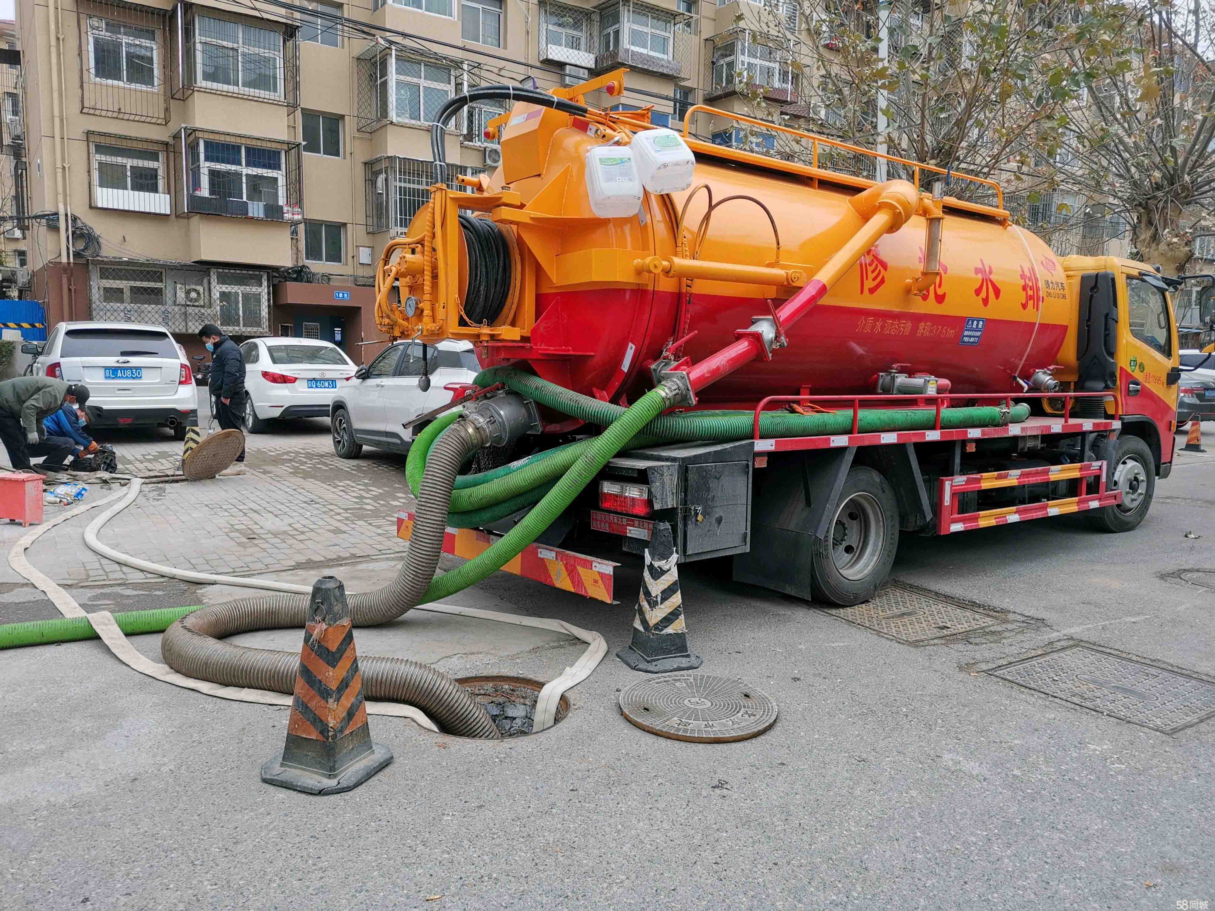 运粮湖管理区抽粪吸污